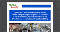 Desktop Screenshot of moldessaltillo.com